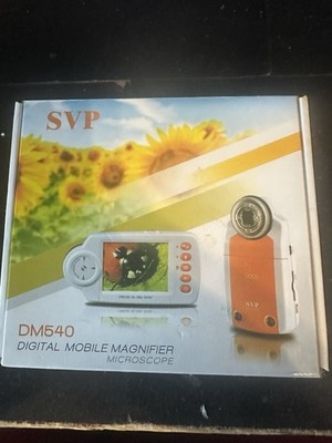 SVP DM540 Digital Mobile Magnifier Microscope 10x-500x-5MP 2.7'' Color Display