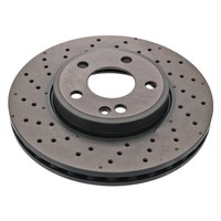 Bremsscheibe Febi Bilstein 44188 Vorne, BelüFtet, Hochkarbonisiert, 1 StüCk