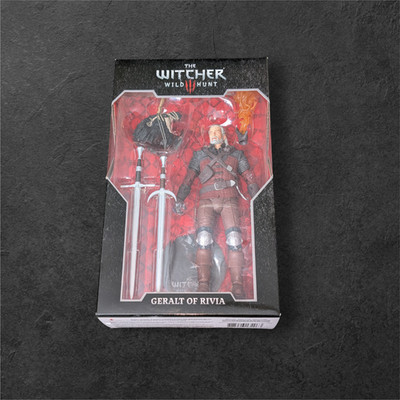 The Witcher 3 Geralt Of Rivia (Wolf Armor) 7'' Action Figure McFarlane Unopened