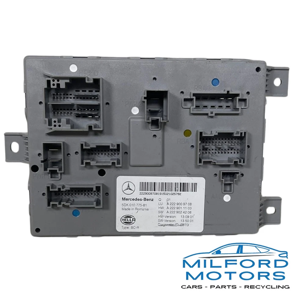 Модуль управления шасси монтируется на багажник подходит для 2015 Mercedes-Benz C300 C400 C63 2,0 л - Изображение 2 из 4