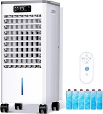 Portable Air Conditioner 3 in 1 2 Gal Evaporative Air Cooler w/ Remote Control