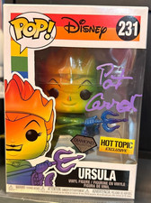 Exclusive Little Mermaid Ursual FUNKO POP 231 Autograph Pat Carroll (Beckett)