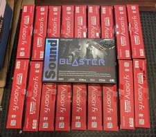 Creative Sound Blaster Audigy FX 5.1 PCIe Sound Card SB1570 24-bit 106dB SBX Pro