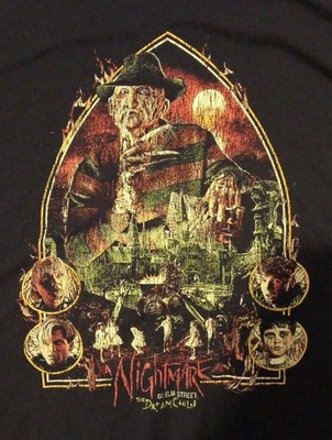 Nightmare On Elms Street Shirt 4XL Gutter Garbs Freddie Dream Child Horror Film