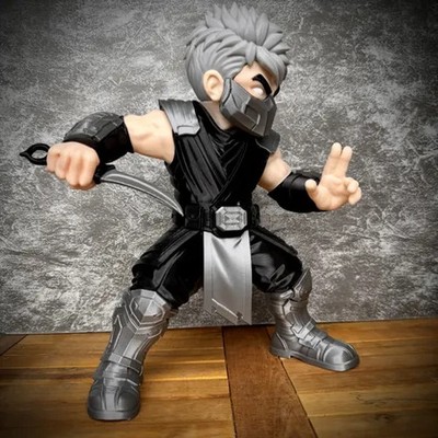 Mortal Kombat Smoke Statue 11 Inches Tall Fully Colored USA SELLER