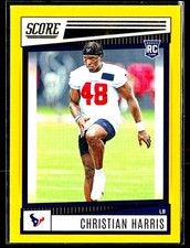 2022 Score #352 Christian Harris Gold Houston Texans