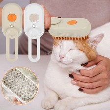 2 In 1 Pet Steam Brush Pet Electric Spray Massage Comb Pet Cat Hair Removal Comb