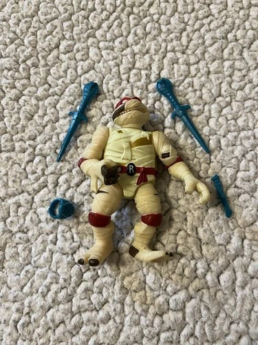 Vintage TMNT Raphael as Mummy, Universal Monsters, Complete Set