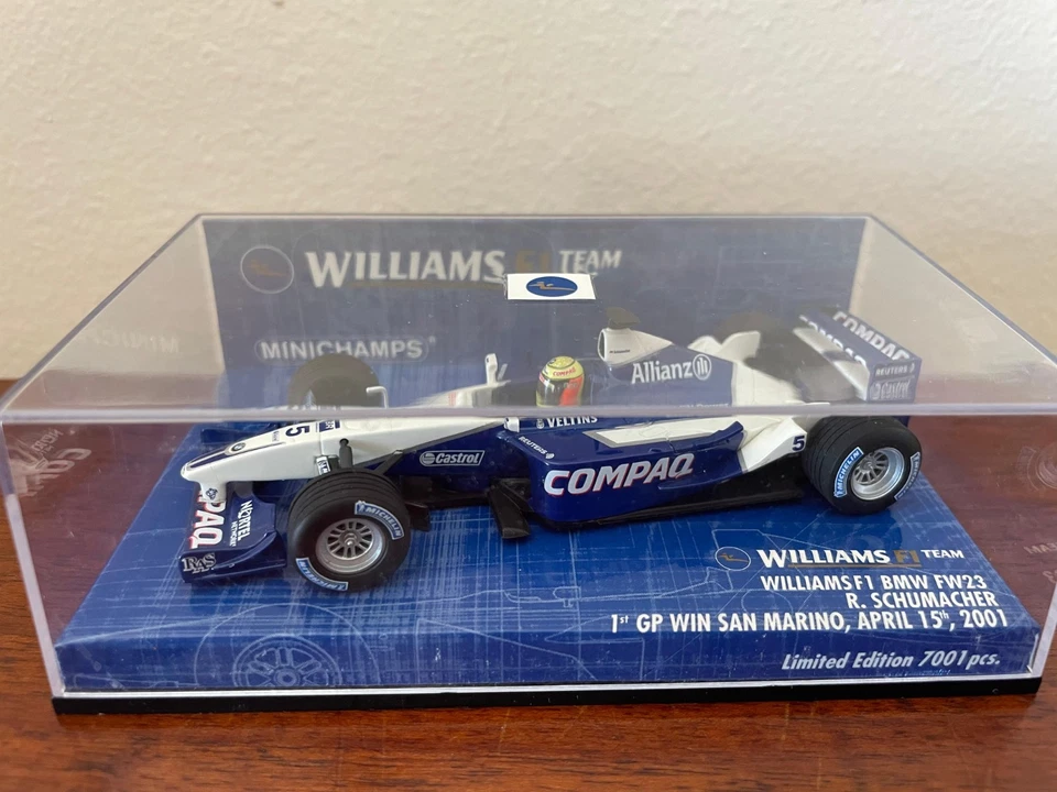 Minichamps 1:43 Williams BMW FW23 Ralf Schumacher 2001 San Marino GP - Immagine 2 di 4