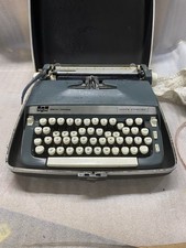 VTG 60-70's Smith Corona Super Sterling Portable Manual Typewriter For Parts thumbnail