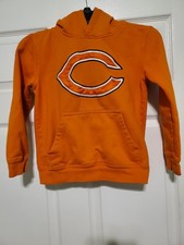 Chicago bears hooded sweatshirt hoodie nfl team apparel small 8