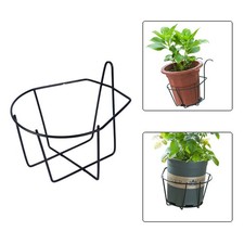 Set porta fiori da parete in metallo per balcone giardino interno esterno uso