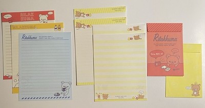 Rilakkuma Letter Paper + Envelope Set