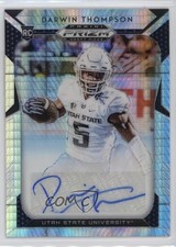 2019 Panini Prizm Draft Picks Hyper 17/75 Darwin Thompson #295 Auto 07rd