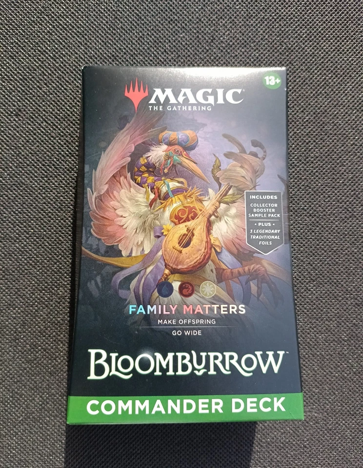 Magic Mazzo Commander "Family Matters" Bloomburrow Inglese Sigillato Deck ENG - Immagine 2 di 4