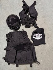 CALL OF DUTY Ghost Costume. Vest Mask Helmet Leg Holster