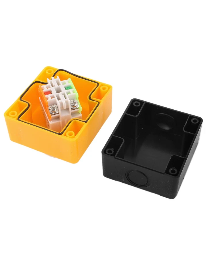 Signe  Arrêt D'urgence Commutateur Bouton Poussoir Station 1NO 1NC - Photo 2/4