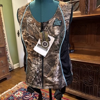 Women s Realtree Treestand Hunter Safety System Vest Harness Camo M/L NWT