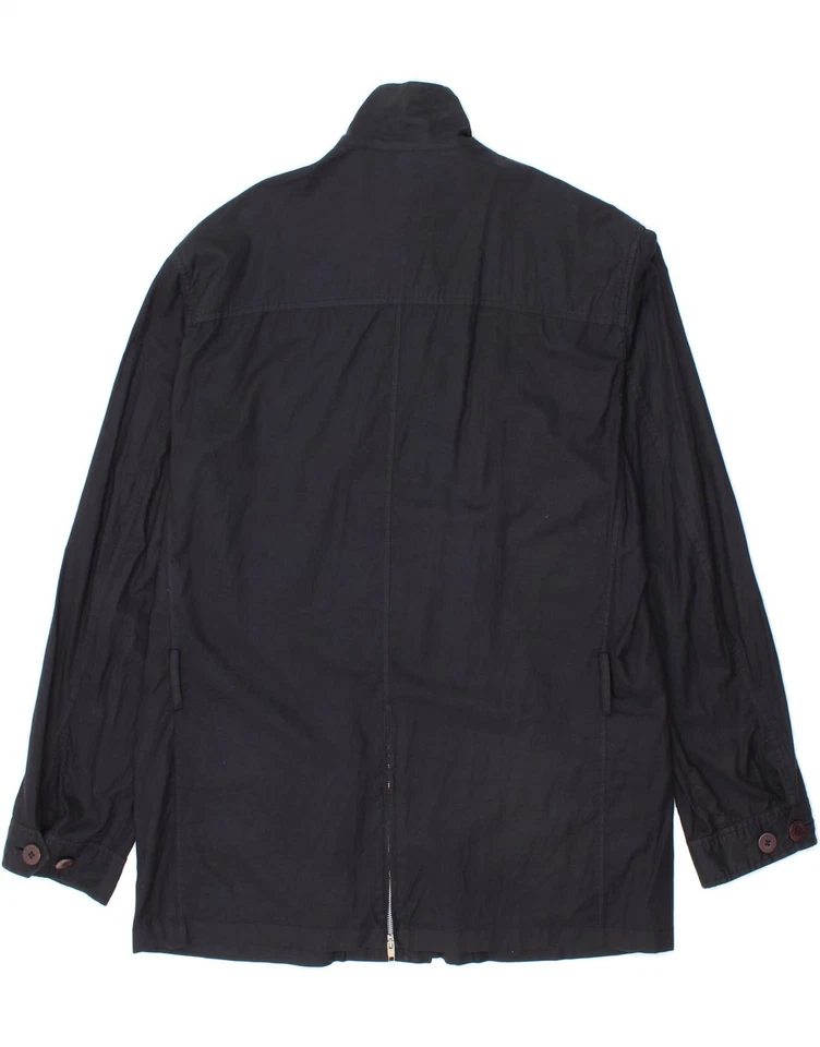 Chaqueta utilitaria GF FERRE para hombre IT 48 mediana azul marino algodón ZI15 Foto 2 de 3