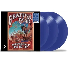 Grateful Dead ‎Without A Net Exclusive Bluejay Colored Vinyl 3XLP Record Set NEW