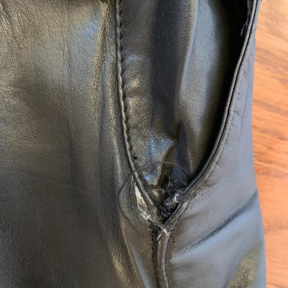 MENS VINTAGE 80S BLACK LEATHER PANTS 28 X 28 CLUB DADDY NEW MENS VINTAGE 80S BLACK LEATHER PANTS 28 X 28 CLUB DADDY NEW