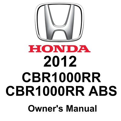 Honda CBR1000RR/ABS サービスマニュアル国内 Honda CBR1000RR/ABS