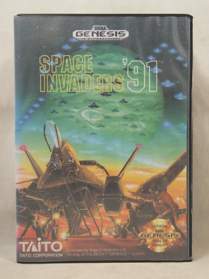 Space Invaders '91 Case (SEGA Genesis) Authentic BOX ONLY