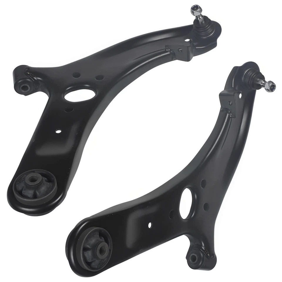 8pc Front Lower Control Arms + Sway Bars + Tie Rods for 2012-2017 Hyundai Accent - Image 3 of 4