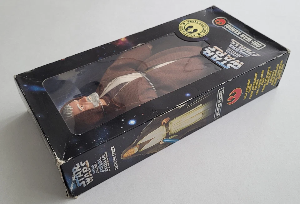 Figurine - Obi-Wan Kenobi - Star Wars - Collector Series - KENNER  - 1996 - NEUF - Photo 2/4