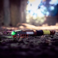Doctor Who 11th Metal Sonic Screwdriver LED Colorful Light Cosplay Prop Replica
