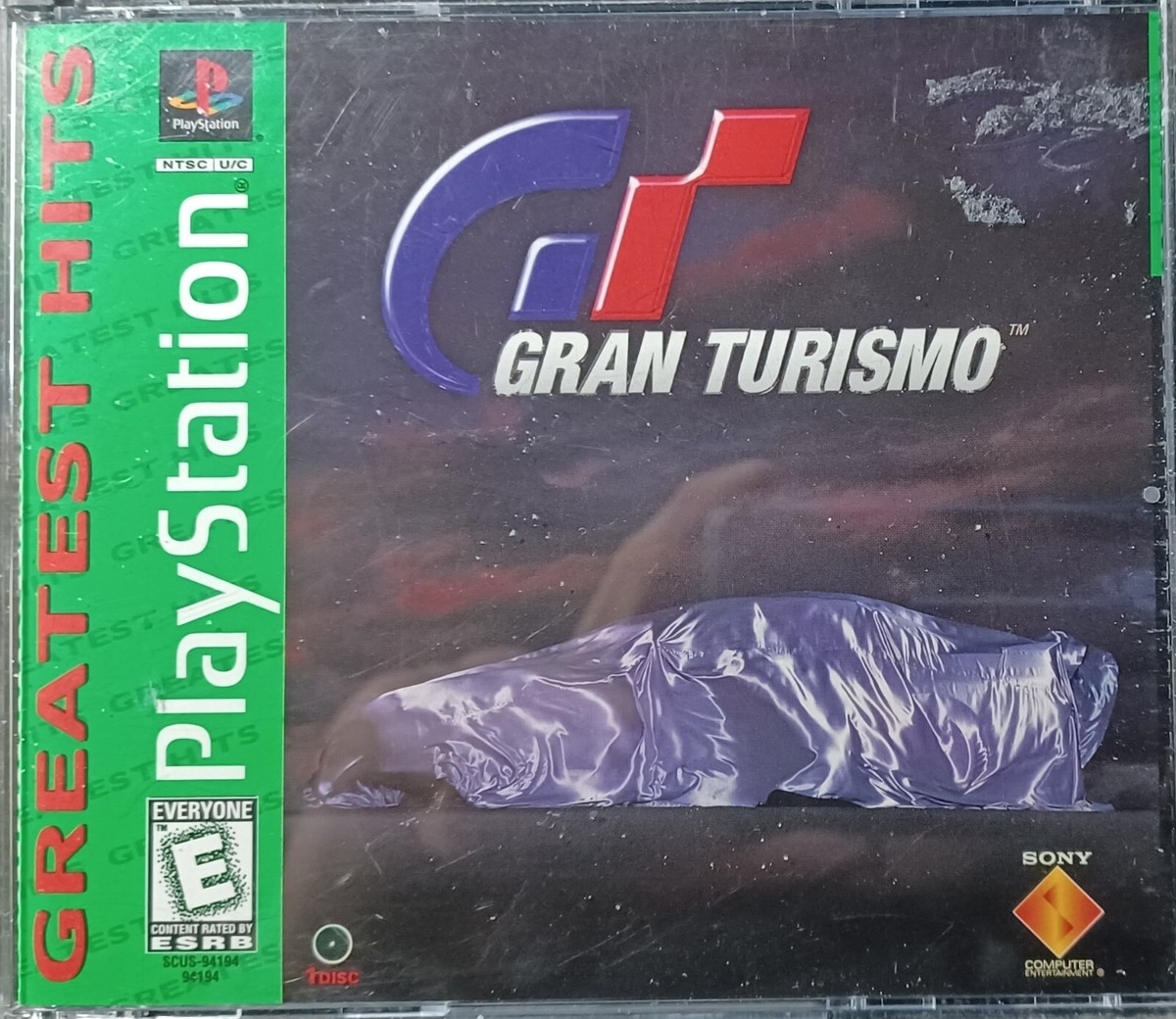 Gran Turismo for PlayStation Greatest Hits (1997) VG Condition