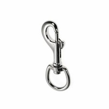 1x 316 Stainless Steel Heavy Duty Hook Swivel Eye Snap Scuba Diving 65mm /2.5 "