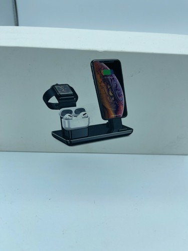 Multi-function Charging Station For Iphone Apple Watch+Air Pods Pro - Picture 1 of 3