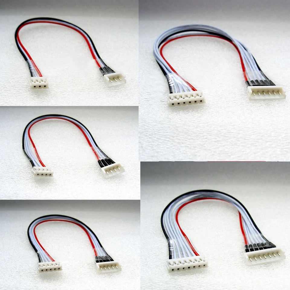 JST-EH Balancer Verlängerung Adapter Kabel 2S 3S 4S 5S 6S Robbe Kokam Lipo Akku