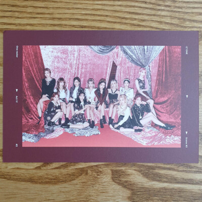 Kim Min Ju Official Cover Postcard IZ*ONE 4th Mini Album One