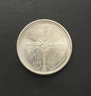 1968 Vatican City 500 Lire Silver Coin - FAO | eBay