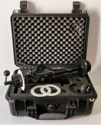 Chrosziel 204-01 Studio Dual Follow Focus Second Handwheel + 15mm Adapter + Case