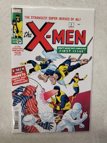 X-MEN #1 FACSIMILE EDITION / 1ST APPEARANCE REPRINT (MARVEL, 2019) NM. J3