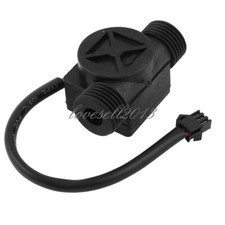 G1/2 Water Flow Sensor Fluid Flowmeter Switch Counter 1-30L/min Meter