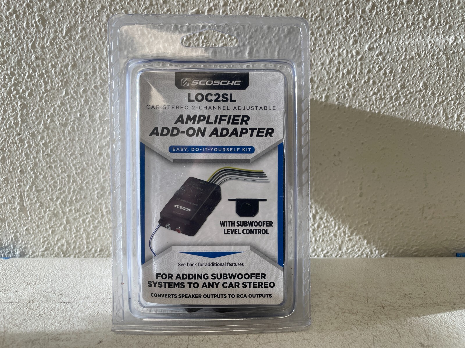 Scosche LOC2SLSD 2-Channel Car Stereo Line Out Converter Adj