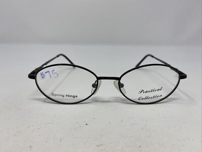 PRACTICAL COLLECTION AVA BLACK 51-17-135 BLACK FULL RIM EYEGLASSES FRAME -M53