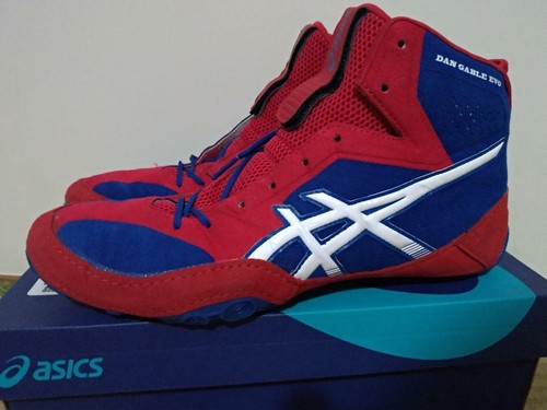 Zapatillas Asics Lucha Boxeo Azul Rojo 26.75cm envío desde Japón menta  Seminuevo | eBay