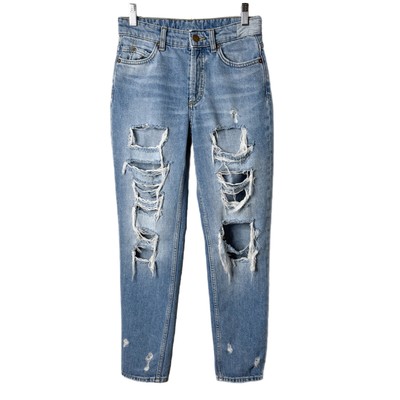Low Rise Pantalones Boyfriend H&m Boyfriend Low Ripped Jeans