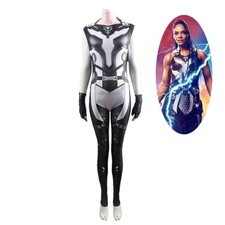 Thor Love and Thunder Costume Cosplay Valkyrie Bodysuit For Kids Adult Ver3