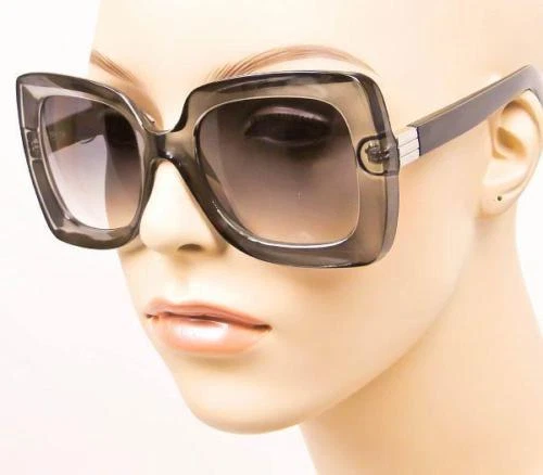 70s Oversized Retro Big Large Jackie O Square Designer Butterfly OmG Sunglasses - Picture 7 of 11