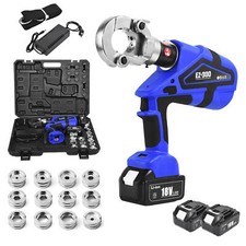 Electric Hydraulic Plier Rechargeable Battery Powered Crimping Tool 16-300mm²-