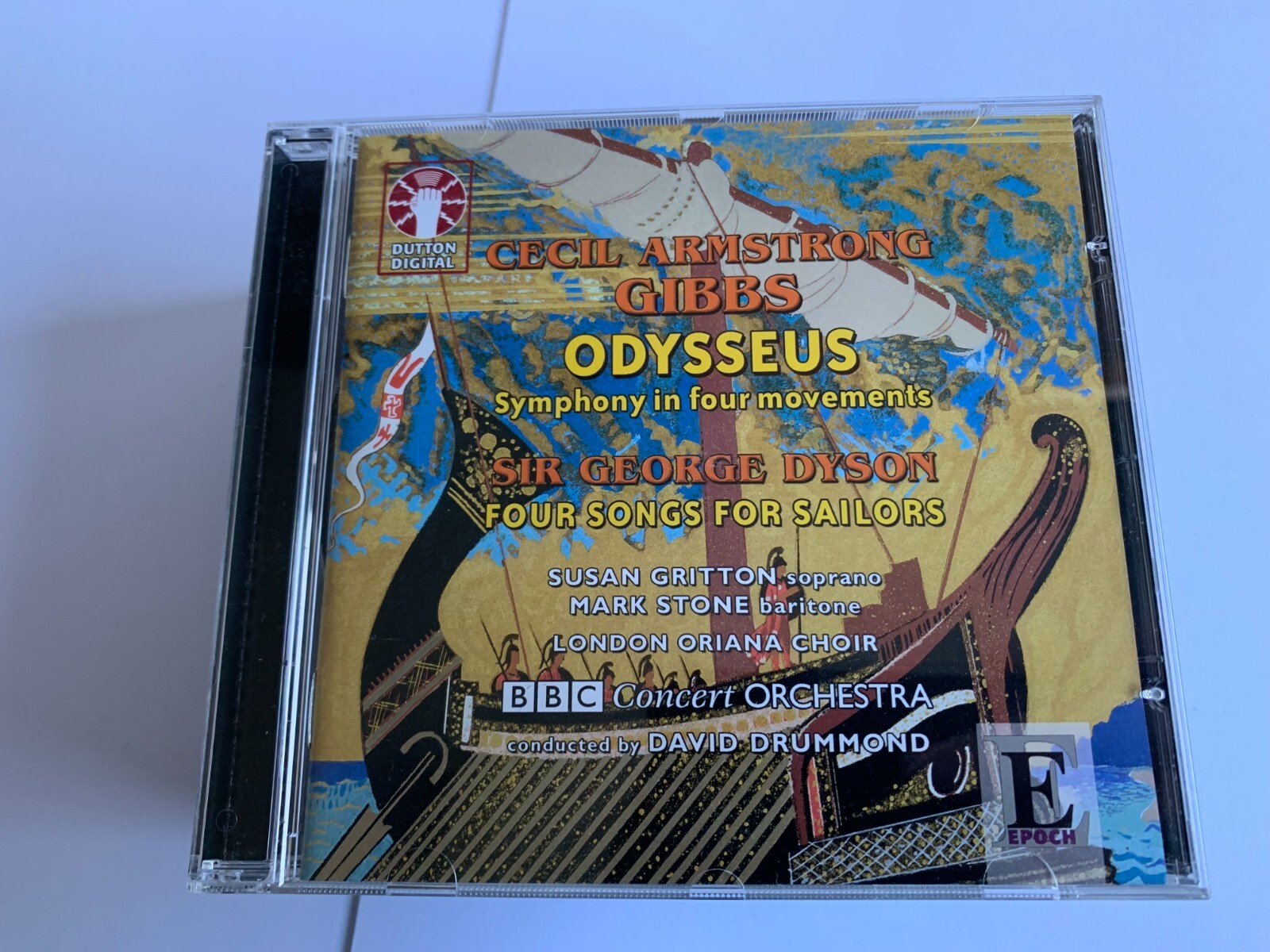 Armstrong Gibbs : Odysseus/four Songs for Sailors CD UNPLAYED MINT/NM [B5B]
