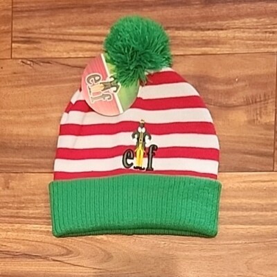 Elf Movie Beanie NEW NWT ~ Christmas Winter ~ Buddy the Elf ~ One Size Fits Most