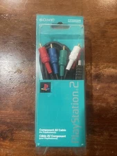 Official Genuine Sony PlayStation 2 Component AV Cable SCPH-10100 U NEW SEALED