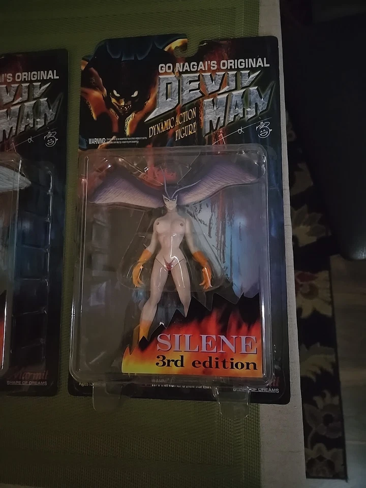 Par de figuras de acción Go Nagai's Devil Man Silene 3ª edición Foto 3 de 4